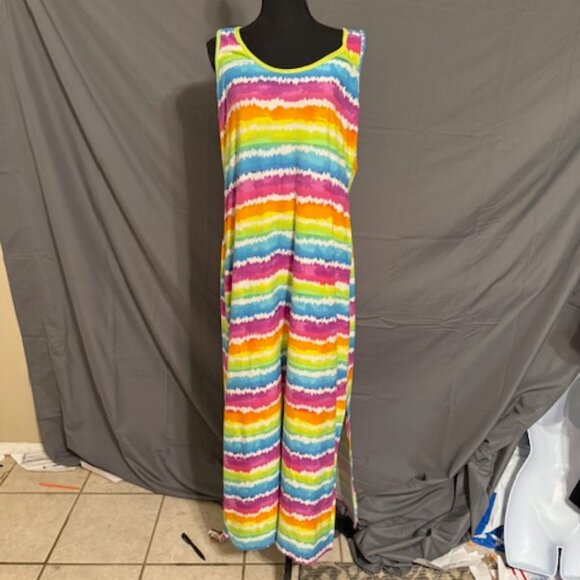 ROUGE Rainbow Dress Size 1X - Picture 1 of 3